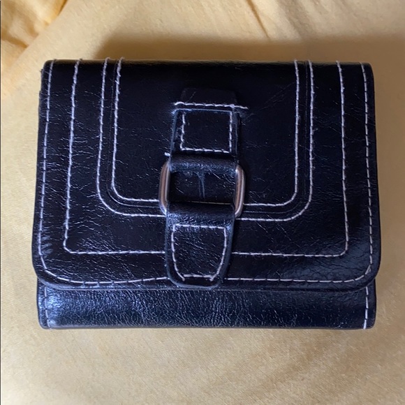 White Stag Handbags - WHITE STAG Black Tri-fold Wallet